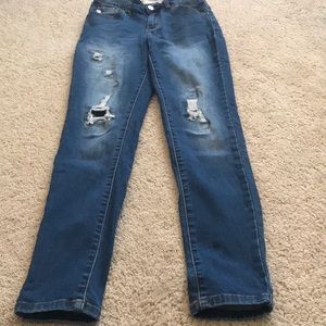KanCan Stretch Distresses Jeans Sz W3 25